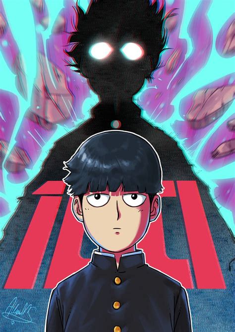 Shigeo Kageyama - Mob Psycho 100, Al Santos on ArtStation at https://www.artstation.com/artwork ...