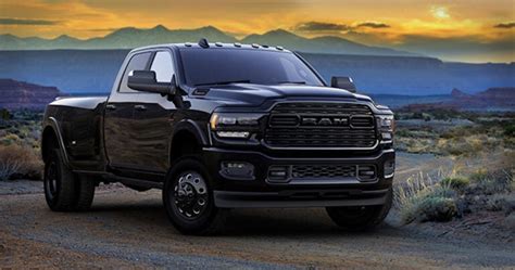 2020 Ram 3500 Limited Black Edition: Stealth-Mode Dually