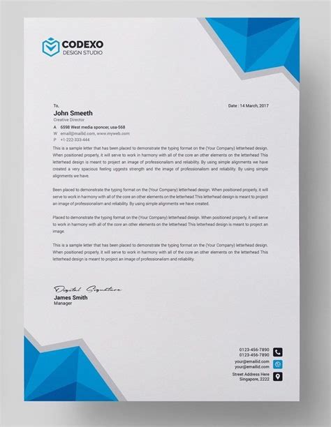 Free Letterhead Templates Doc – PARAHYENA