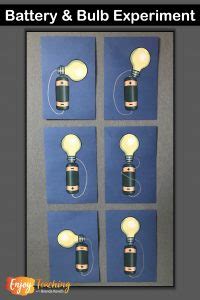 Battery and Bulb Experiment for Kids - Enjoy Teaching with Brenda Kovich