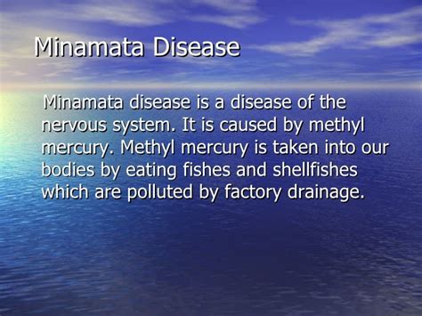 Minamata Disease