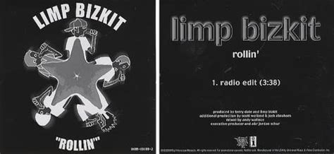 Limp Bizkit Rollin (Vinyl Records, LP, CD) on CDandLP