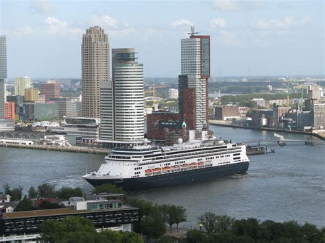 Ms Rotterdam at the port of Rotterdam | Guided Tours | The Original ...