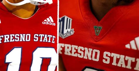 Fresno State tweaks jerseys, adds Green V to collar