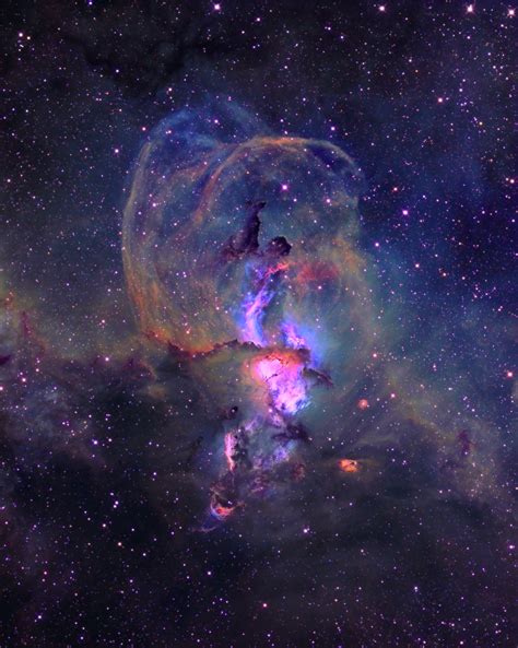 NGC 3576 The Ibex Nebula | Located in Carina and not far fro… | Flickr Carina Nebula, Orion ...