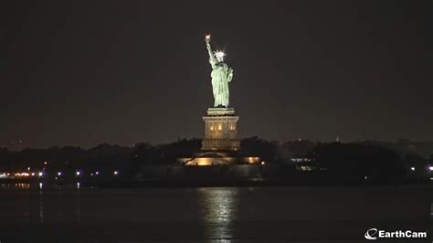 Statue Of Liberty Night View Earthcam by SebastianMerman on DeviantArt