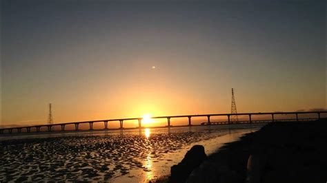 Dumbarton bridge sunset - YouTube