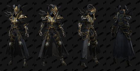 Diablo Immortal Closed Beta Male and Female Necromancer Armor Sets ...