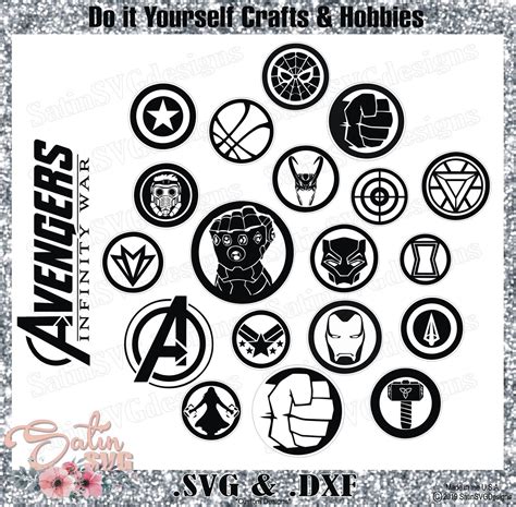 Avengers logo Avengers Cut File Instant File Download, Avengers Circle ...