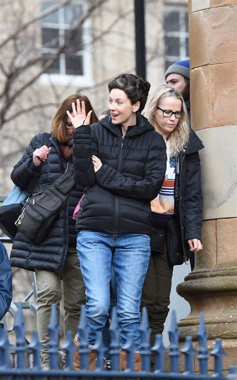 Behind the Scenes Photos of 'Outlander' Season Four Filming in Glasgow ...