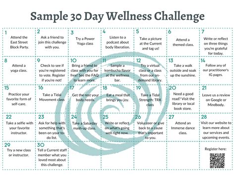 Workplace Wellness Program Samples - Current Wellness