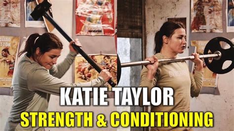 Katie Taylor Strength & Conditioning Training - YouTube