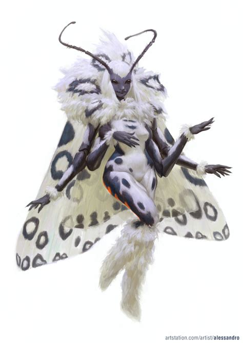 Moth Fairy by alessandro-poli on DeviantArt | Concept art characters ...