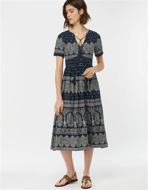 Monsoon Hatty Heritage Print Dress [MOXVH10-2055] - £24.93 : Monsoon ...