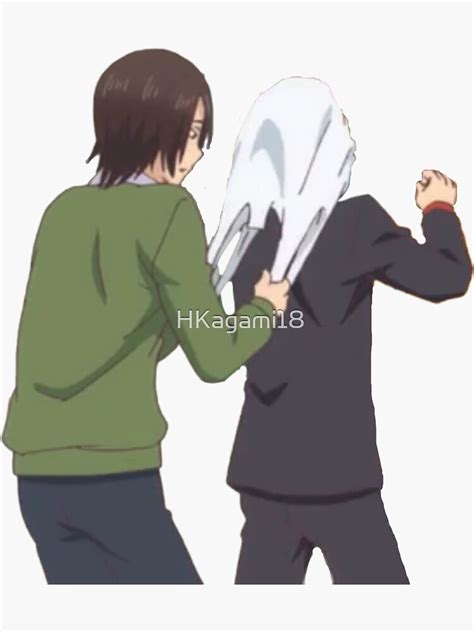 "Kiss Him Not Me - Mutsumi RIP" Sticker for Sale by HKagami18 | Redbubble