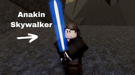 Becoming Anakin Skywalker in Roblox Saber Showdown - YouTube