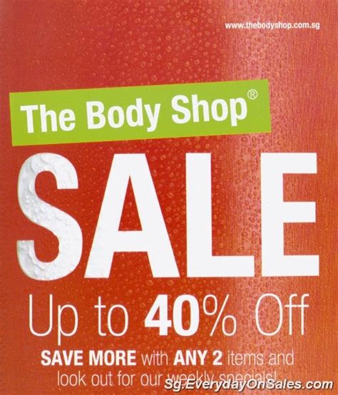 The Body Shop Sale - SG.EverydayOnSales.com