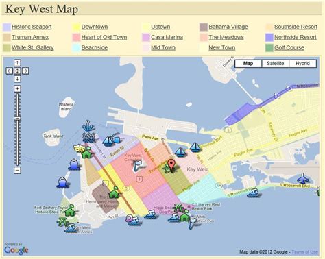 Best PNG Images: Truman Annex Key West Map