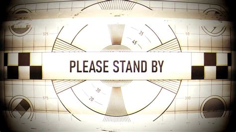 Please Stand By TV Static - YouTube