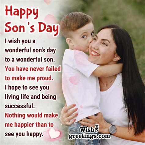 Son’s Day Wishes Messages - Wish Greetings