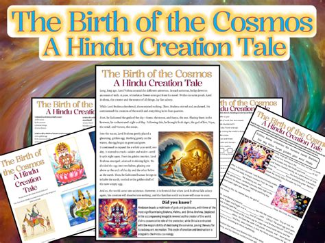 Hindu Creation Reading Comprehension | Teaching Resources