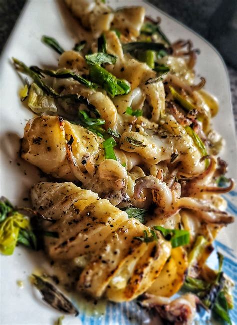 Grilled Calamari | KALOFAGAS | GREEK FOOD & BEYOND | Grilled fish ...