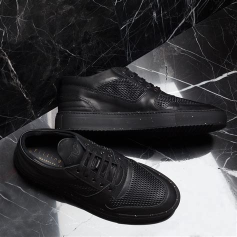 Filling pieces Black Ultra Low Transformed 3m Sneakers in Black for Men | Lyst