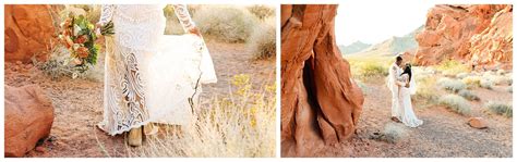 Oasis of Love in a Red Rock Desert Wedding Elopement | Cactus & Lace ...