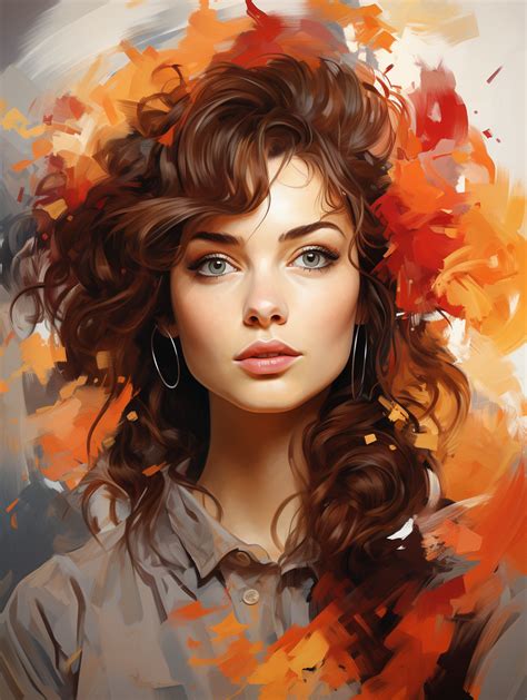 New Fantasy, Beautiful Fantasy Art, Female Art Painting, Abstract Painting, Early Autumn, Famous ...