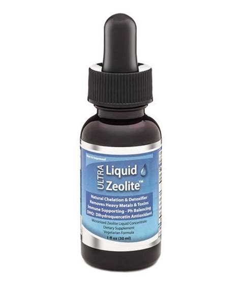 Zeolite Liquid Removes Mercury, Heavy Metals & Toxins From The Body ...