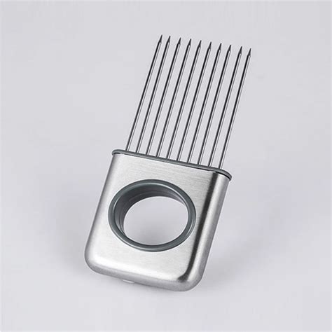 Aliexpress.com : Buy Eco friendly Stainless Steel Onion Holder Fruit Vegetable Meat Cutter ...