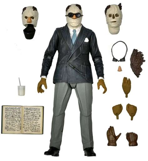 NECA Universal Monsters The Invisible Man 7 Action Figure Ultimate ...