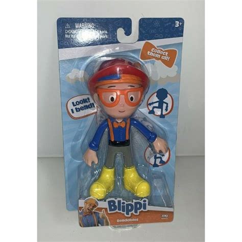 Zag | Toys | Zag Toys Blippi Bendables Figure 220 Collect All 4 Blippi Fireman | Poshmark