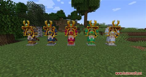 Epic Samurai's Mod (1.20.1, 1.19.2) - 3D Samurai Armor Set - 9Minecraft.Net