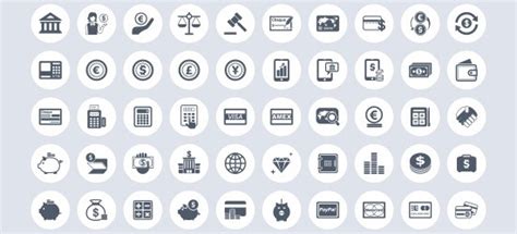 Free Business & Finance Vector Icon Set | Downloadable