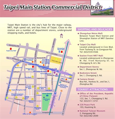 Taipei Main Station Map