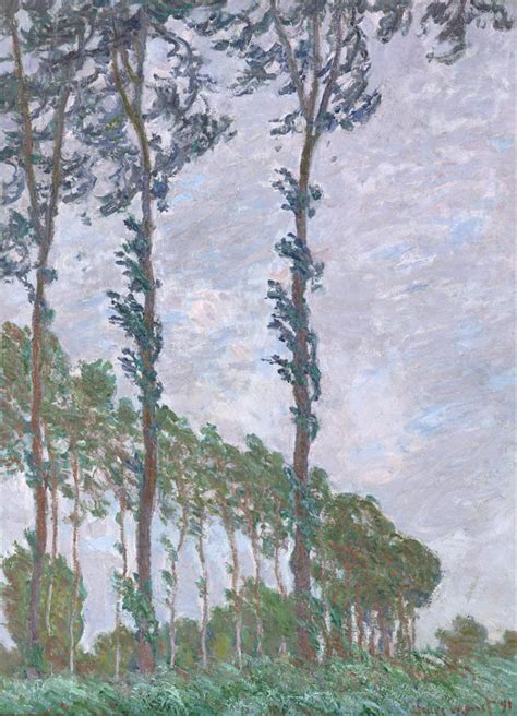 Claude Monet The Poplars – Art Gallery