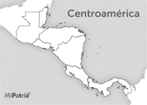 El Salvador Mapa Centroamerica