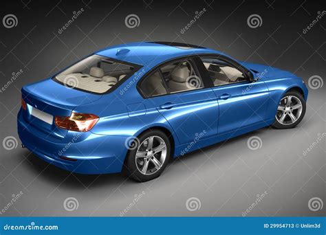 Sports car. 3d render stock illustration. Illustration of project - 29954713