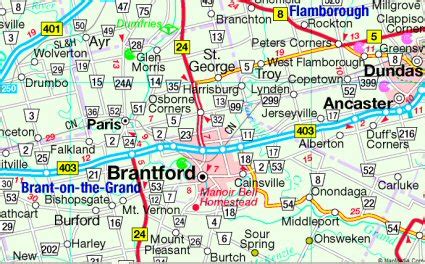 Brantford Map