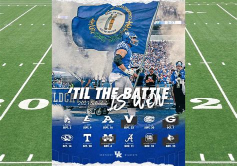 Kentucky Football Schedule - KY Supply Co