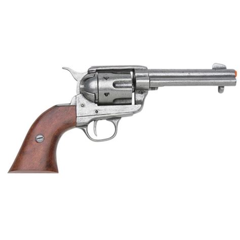 Denix M1873 Colt 45 Peacemaker Fast Draw Replica - Antique Gray Finish ...