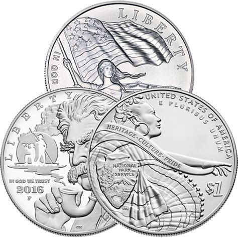 $1 Silver US Mint Commemorative Coins (BU or Proof) - Silver.com™