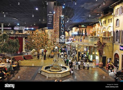 Interior of Montecasino Leisure & Casino Complex, Fourways, Sandton Stock Photo, Royalty Free ...