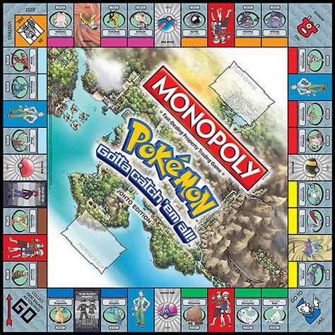 Pokémon Monopoly Johto Edition - GeekAlerts