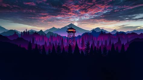 1366x768 Resolution Firewatch 4K UHD 1366x768 Resolution Wallpaper ...