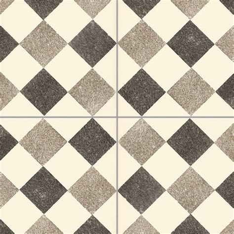 Checkerboard cement floor tile texture seamless 13426