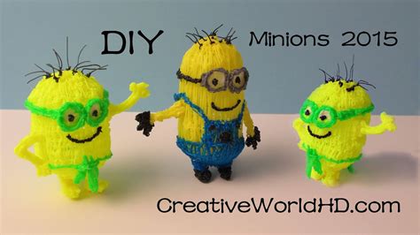 How to Make Minion 2015 - 3D Printing Pen Creations/Scribbler DIY Tutorial - YouTube