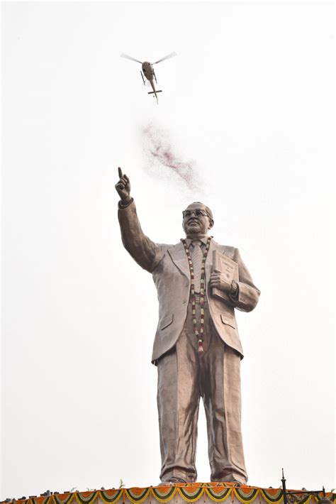 Unveiling of the 125-foot-tall statue of Dr. B.R. Ambedkar - Sri K. Chandrashekar Rao