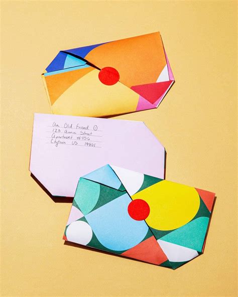 Origami Letter Set in 2021 | Origami letter, Letter folding, Origami